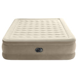 Intex Dura-Beam Deluxe Queen Ultra Plush Air Mattress - Front View
