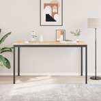 Bar Table 200 x 100 x 105 cm Solid Pine Wood Natural