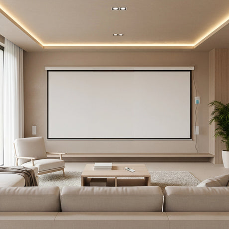150" Electric Motorised Projector Screen TV +Remote