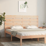 Headboard 150 cm Solid Wood Pine - Front View
