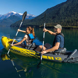 Intex Explorer K2 Inflatable Kayak Canoe 68307NP - Front View
