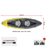 Intex Explorer K2 Inflatable Kayak Canoe 68307NP - Extra Image