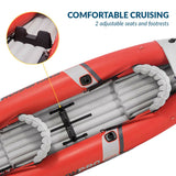 Intex Excursion Pro K2 2-Person Inflatable Kayak - Top-Down View