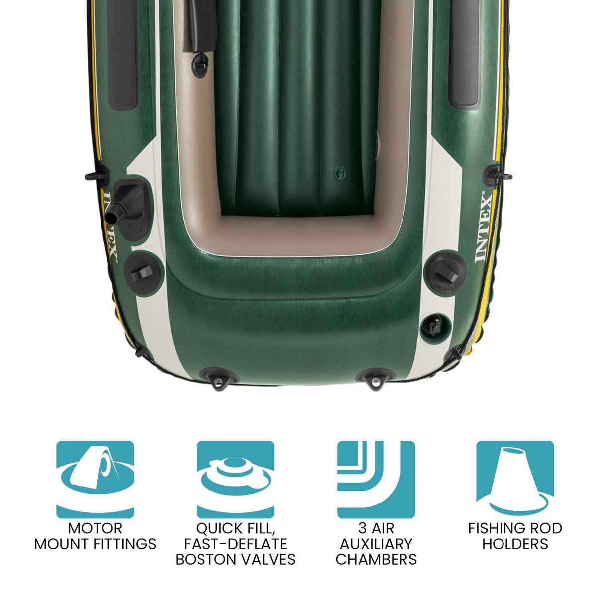 Intex Seahawk 2 Boat Set 68347NP