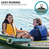 Intex Seahawk 2 Boat Set 68347NP - Close-Up Angle