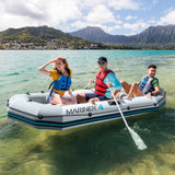 Intex Mariner 4 Inflatable Boat Set - 4 Person - Low Angle