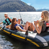 Intex Seahawk 3 Inflatable Boat Set - 3-Person - 45-Degree Angle