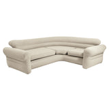 Intex Corner Sofa Inflatable Couch - L-Shaped Corner Sofa - Low Angle