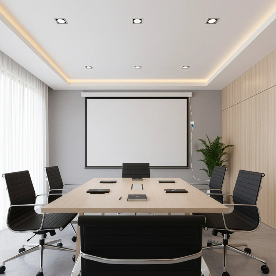 120" Electric Motorised Projector Screen TV +Remote