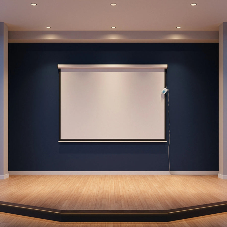 120" Electric Motorised Projector Screen TV +Remote