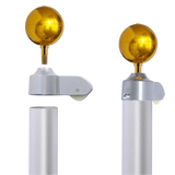 6.0m Flag Pole Full Set / Kit w Australian Flag