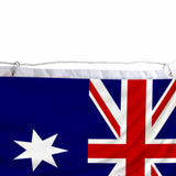 6.0m Flag Pole Full Set / Kit w Australian Flag - Low Angle