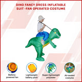 Dino Inflatable Costume - Front View