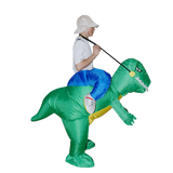 Dino Inflatable Costume - Rear View