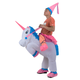 Unicorn Inflatable Costume - Side View