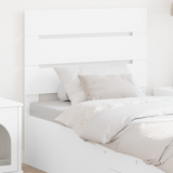 Headboard White Engineered Wood - Front View