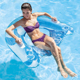 Inflatable Pool Chair 152x99 cm Vinyl - Top-Down View