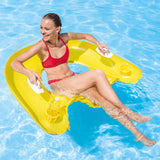 Inflatable Pool Chair 152x99 cm Vinyl - 45-Degree Angle