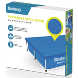 Pool Cover Flowclear 221x150 cm - Front View