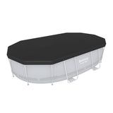 Flowclear Pool Cover 418x230 cm - Front View