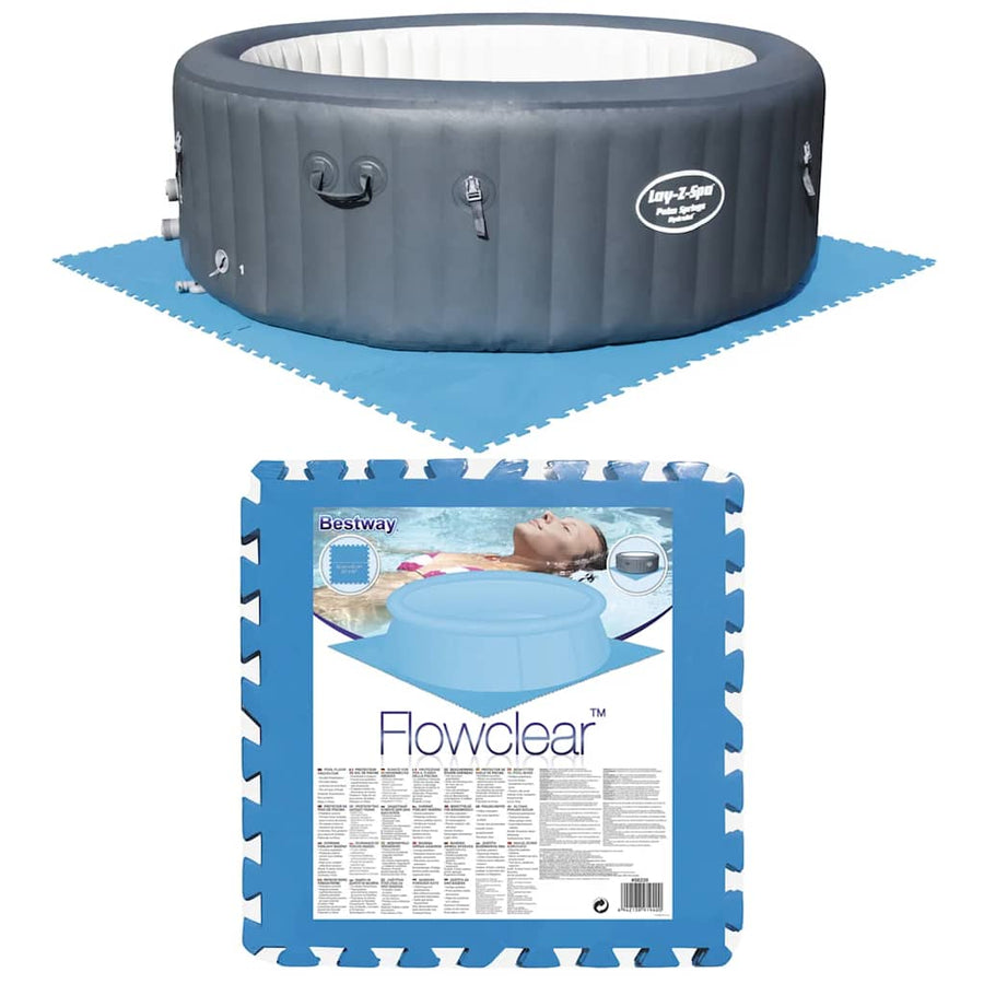 Pool Floor Protectors 8 pcs Blue