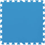 Pool Floor Protectors 8 pcs Blue - Front View