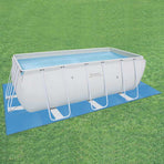 Pool Floor Protectors 8 pcs Blue