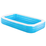Inflatable Swimming Pool 305x183x56 cm - Front View