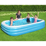 Inflatable Swimming Pool 305x183x56 cm - Rear View