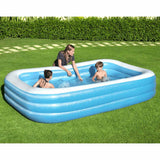 Inflatable Swimming Pool 305x183x56 cm - Close-Up Angle