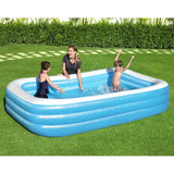 Inflatable Swimming Pool 305x183x56 cm - Low Angle