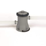 Power Steel Swimming Pool Set Oval 488x305x107 cm - 45-Degree Angle