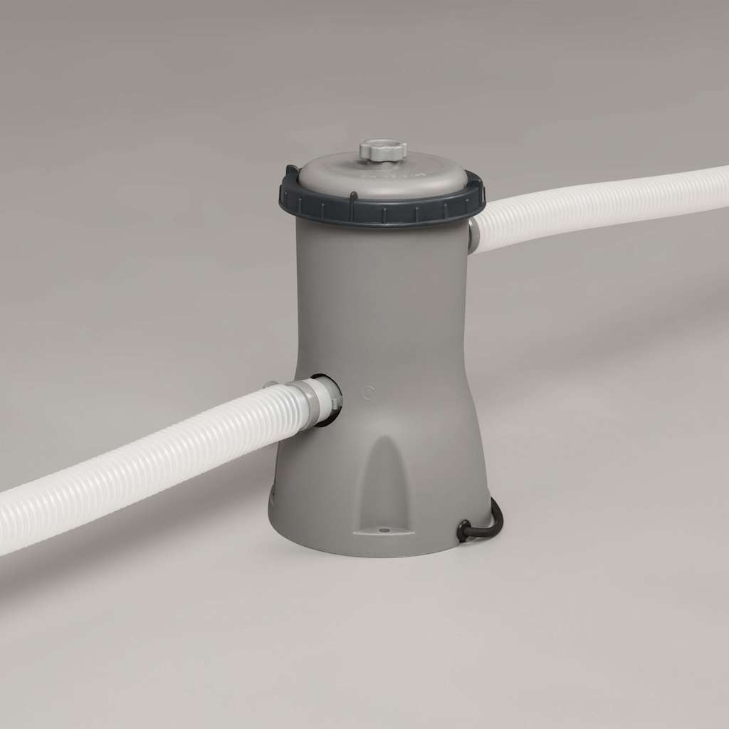 Power Steel Swimming Pool Set Oval 488x305x107 cm