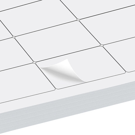 100 Sheet A4 Label White Matte Self Adhesive Sticker-2018816613041704963