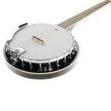 Karrera 6-String Resonator Banjo -  Black