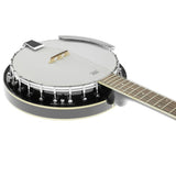 Karrera 6-String Resonator Banjo -  Black