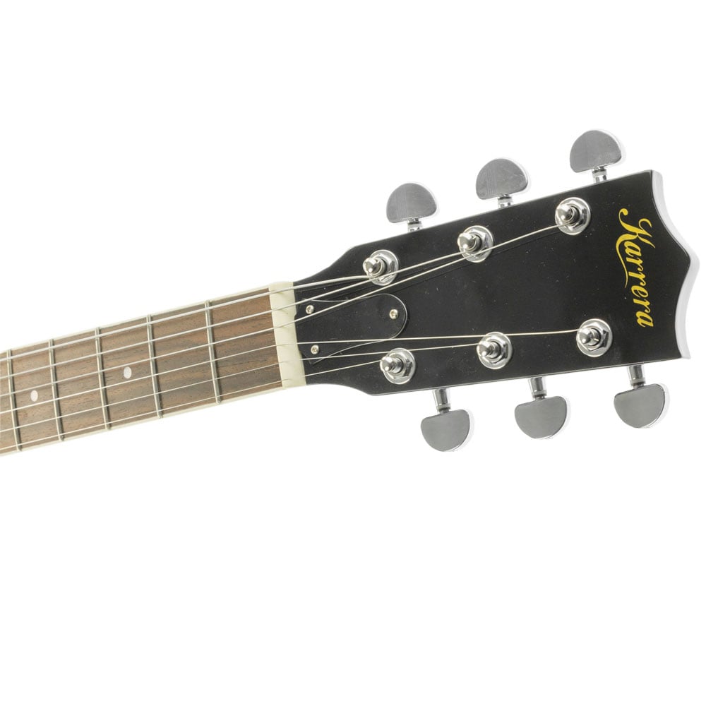 Karrera 6-String Resonator Banjo -  Black