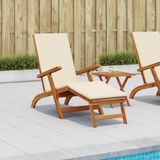 Reclining and Folding Sunlounger 55 x 146 x 91 cm