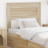 Headboard Sonoma Oak Engineered wood - Front View