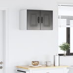 Dishwasher Panel Kalmar 2 pcs Black Engineered Wood