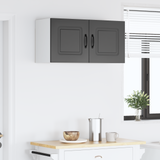Dishwasher Panel Kalmar Black 80 x 31 x 40 cm Engineered Wood - Top-Down View
