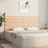 Headboard 150 cm Solid Wood Pine - Side View