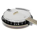 Karrera 6-String Resonator Banjo -  Brown - Extra Image