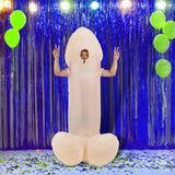 WILLY Fancy Dress Inflatable Suit -Fan Operated Costume