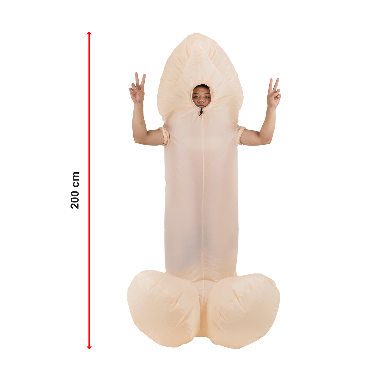 WILLY Fancy Dress Inflatable Suit -Fan Operated Costume