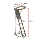 Ash Hardwood Attic Loft Ladder - Extra Image