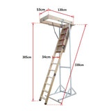 Attic Loft Ladder - 2700mm to 3050mm - Extra Image