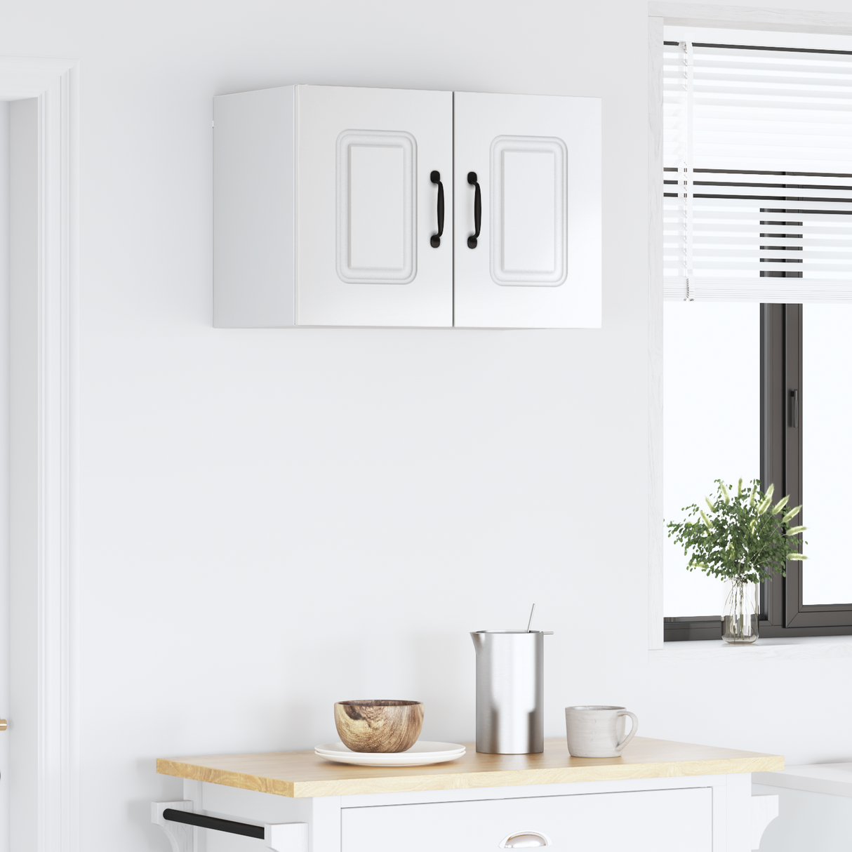 Dishwasher Panel Kalmar High Gloss White 60 x 31 x 40 cm
