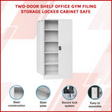 Two Door Locker - Front View