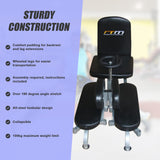 Leg Stretcher Machine &ndash; Martial Arts Karate Kick Boxing Flexibility Trainer - 45-Degree Angle